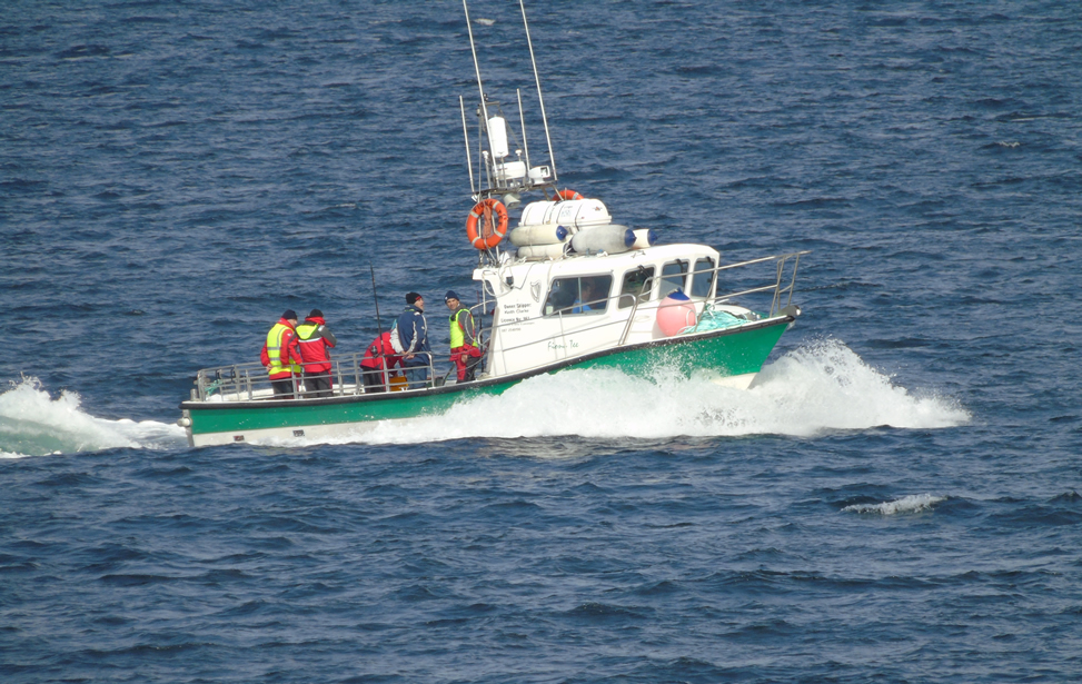 Sea Fishing Charters from Killybegs on the MV Fiona Tee